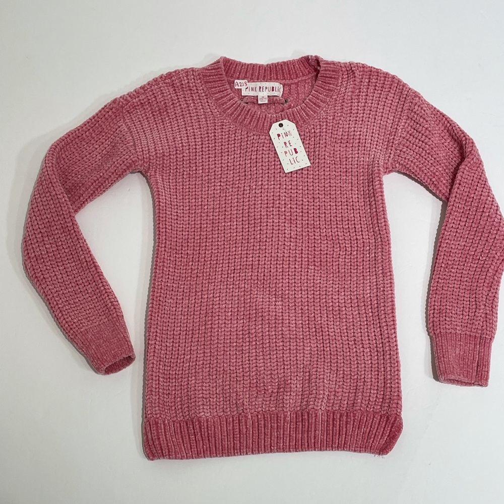 Pink Republic Juniors' Pink  Sweater